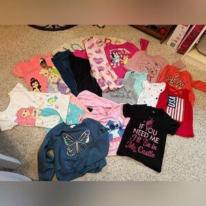 Girls BUNDLE size 4,5,6 T Disney, cat& jack, Barbie, old navy, etc!